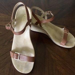 Vionic Strapped Wedges